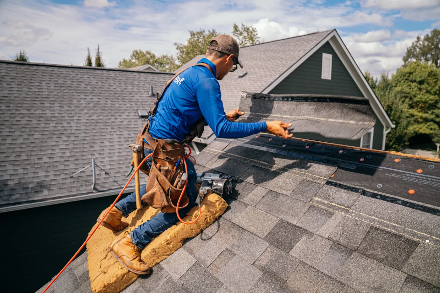 Roofing by Pleasant Creek Roofing near Noblesville, IN