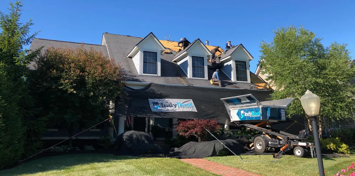 Commercial roof inspection documented in Pleasant Creek